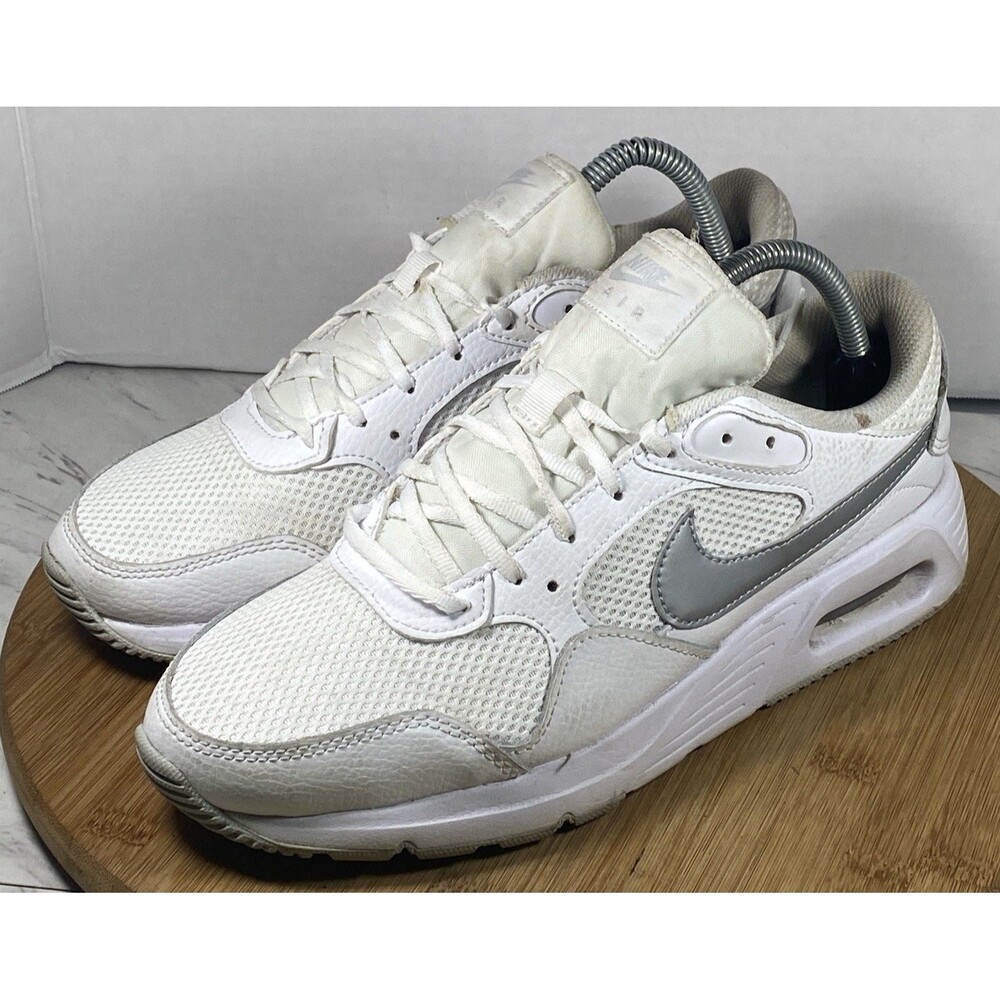 Nike Womens AirMax SC Shoes White/Platinum CW4554-100 Size 9